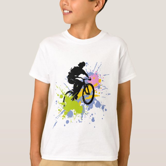 I Liebe-Radfahren T-Shirt (Vorderseite)