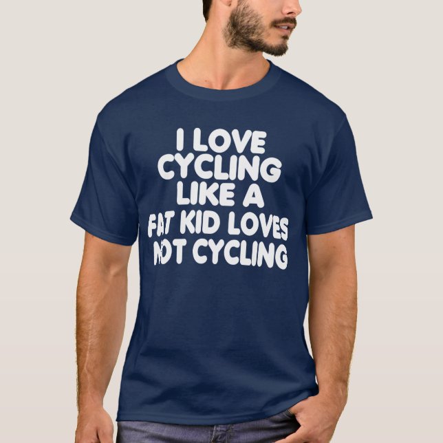 I Liebe-Radfahren T-Shirt (Vorderseite)