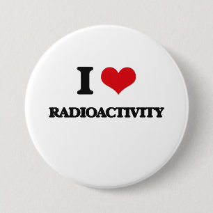 I Liebe-Radioaktivität Button