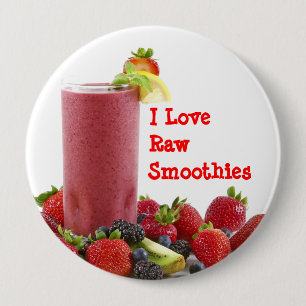 I Liebe Raw Smoothies Button