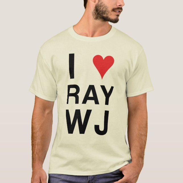 I Liebe RayWJ T-Shirt (Vorderseite)