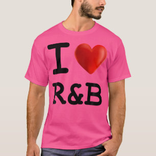I Liebe Rb Music Heart T Shirt