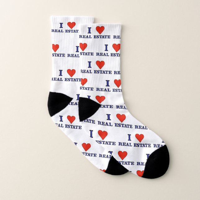 I Liebe Real Anwesen Socks Socken (Paar)