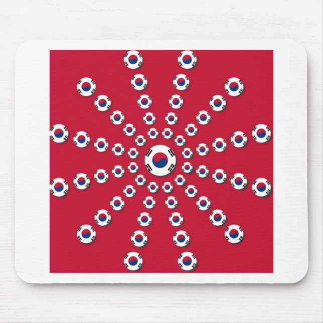 I Liebe Red Mousepad (Vorne)