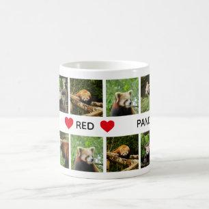 I Liebe Red Pandas Foto Tasse
