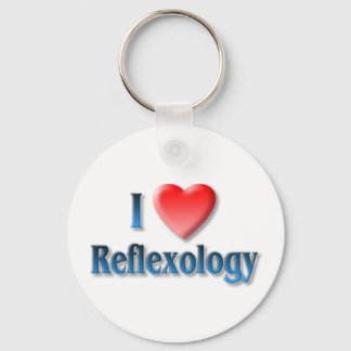 I Liebe Reflexologie Schlüsselkette Schlüsselanhänger