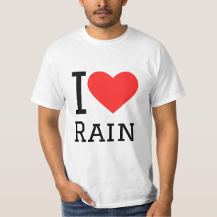 I Liebe Regen T-Shirt