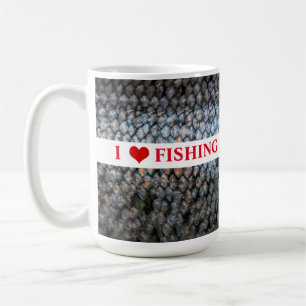 I Liebe Regenbogenforelle Kaffeetasse