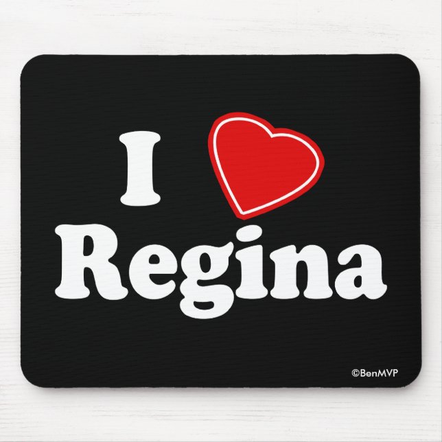 I Liebe Regina Mousepad (Vorne)