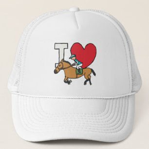 I Liebe Reiten Truckerkappe