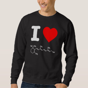 I Liebe Retinol Vitamin A Akne Skincare Chemical Sweatshirt