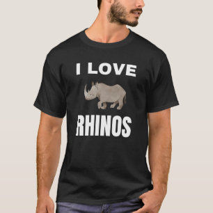 I Liebe Rhinos T-Shirt
