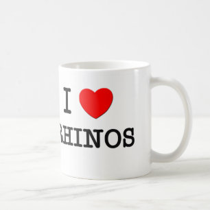 I Liebe RHINOS Tasse
