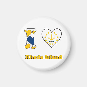 I Liebe Rhode Magnet