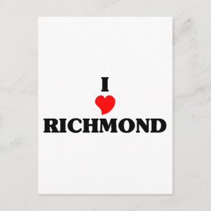 I Liebe Richmond Postkarte