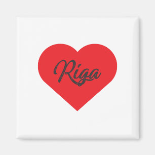 I Liebe Riga - Lettland Magnet