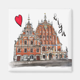 I Liebe Riga Magnet