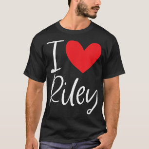 I Liebe Riley Name Personalisiert Girl BESTE FREUN T-Shirt