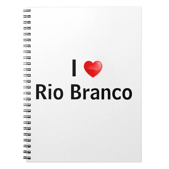 I Liebe Rio Branco Notizblock (Vorderseite)
