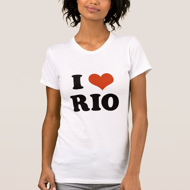 I Liebe Rio De Janeiro T-Shirt (Vorderseite)