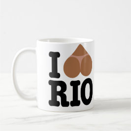 I Liebe-Rio-Kaffee-Tasse Tasse