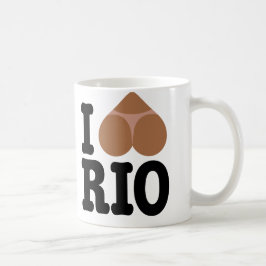 I Liebe-Rio-Kaffee-Tasse Tasse