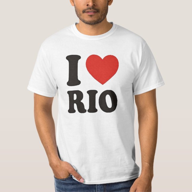 I LIEBE RIO T-Shirt (Vorderseite)