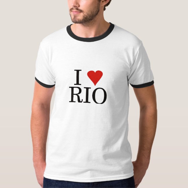 I LIEBE RIO T-Shirt (Vorderseite)