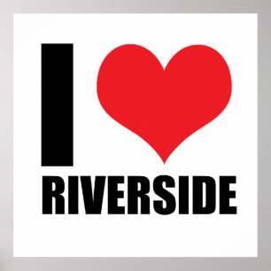 I Liebe Riverside Poster
