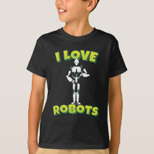 I Liebe Roboter T-Shirt