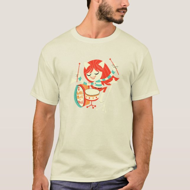 I Liebe-Rock-and-Roll T-Shirt (Vorderseite)