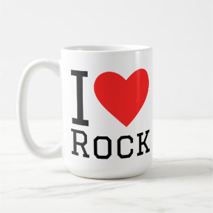 I Liebe Rock Kaffeetasse