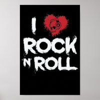I Liebe Rock'n'Roll Musikstil Genre Gitarre