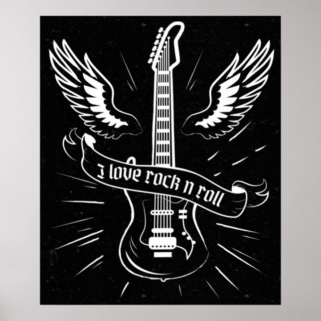 I LIEBE ROCK'N'ROLL POSTER (Vorne)