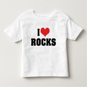 I Liebe Rocks - Rock Geology Geologist Lover Kleinkind T-shirt