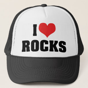 I Liebe Rocks - Rock Geology Geologist Lover Truckerkappe