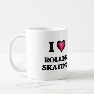 I Liebe-Rollen-Skaten Tasse