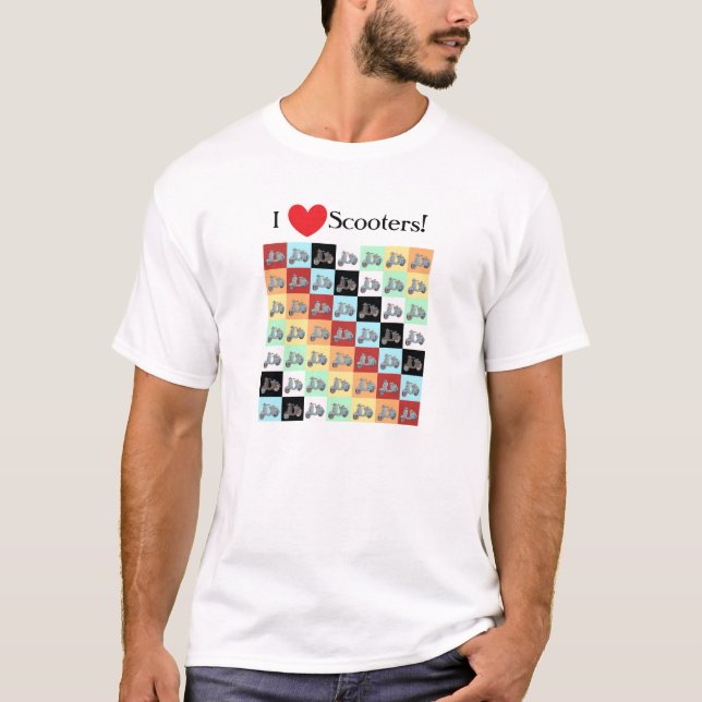 I Liebe-Roller! T - Shirt (Vorderseite)