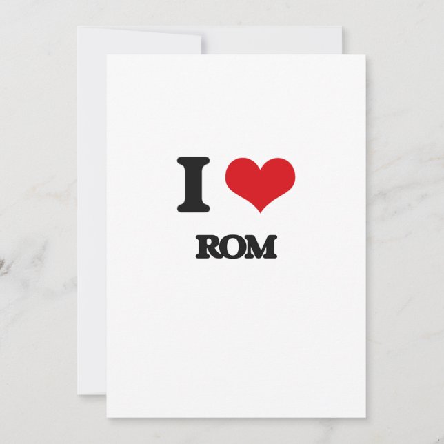 I Liebe Rom (Vorderseite)