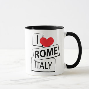 I Liebe Rom Italien Tasse