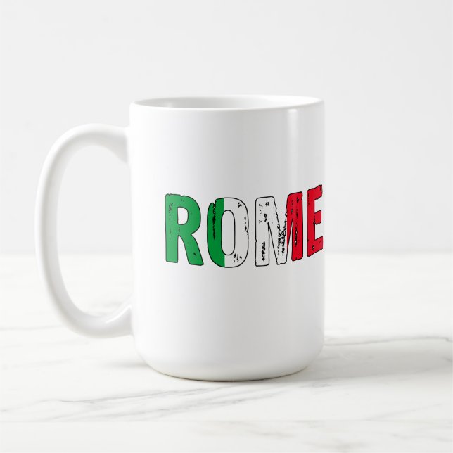 I Liebe Rom Kaffeetasse (Links)