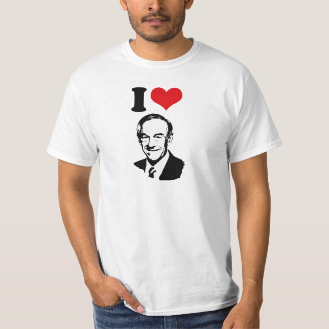 I LIEBE RON PAUL 2012 T-Shirt (Vorderseite)