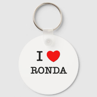 I Liebe Ronda Schlüsselanhänger