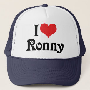 I Liebe Ronny Truckerkappe