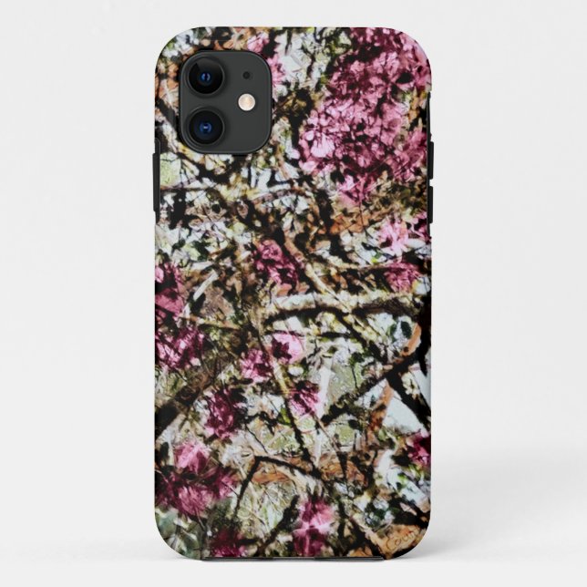 I Liebe-rosa Camouflage Case-Mate iPhone Hülle (Rückseite)