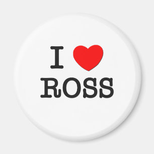 I Liebe Ross Magnet