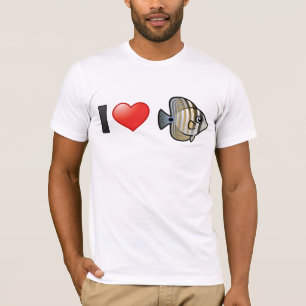 I Liebe Rotes Meer Sailfin Tang T-Shirt