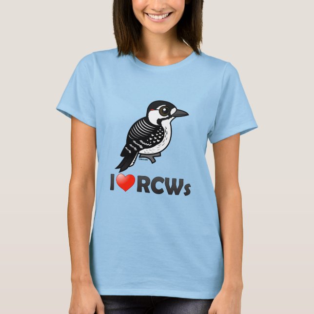 I Liebe Rotschnauziger T-Shirt (Vorderseite)