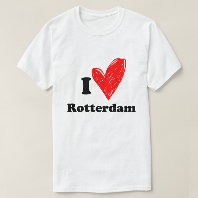 I Liebe Rotterdam T-Shirt (Design vorne)