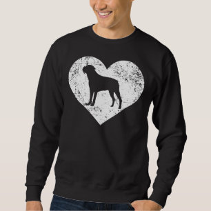 I Liebe Rottweiler Dog Sweatshirt